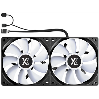  СВО XASTRA LP240 ARGB BK Intel LGA LGA1851/1700/1200/115X/AM5/AM4 (2x120, ARFB fan and Pump, TDP 265W, black) RET 