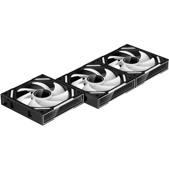  Комплект вентиляторов (3шт) XASTRA FS120B ARGB triple pack 120x120x25мм (PWM, ARGB, Infinity lighting effect., Daisy-chain соединение, 800-2000 rpm) 