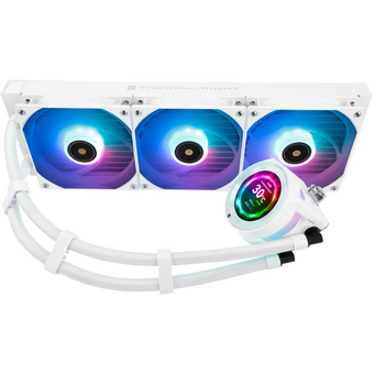  СВО Thermalright Core Vision 360 ARGB (C-Vision-360-WH-ARGB) Soc-AM5/AM4/1200/1700/1851 белый 4-pin 28.1dB Al LCD Ret 