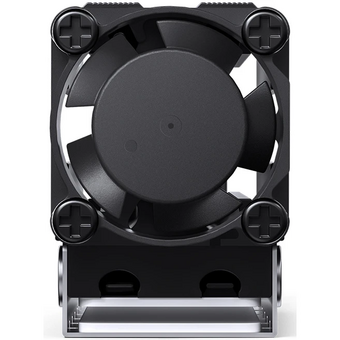  Кулер для SSD M.2 2280 JONSBO M.2-7 Black (1*30mm PWM Fan, 2 тепловые трубки, черный) 