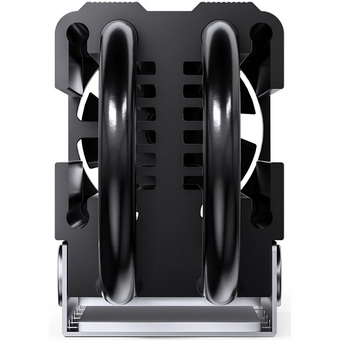  Кулер для SSD M.2 2280 JONSBO M.2-7 Black (1*30mm PWM Fan, 2 тепловые трубки, черный) 