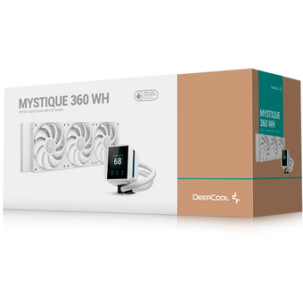  СВО DEEPCOOL Mystique 360 WH LGA20XX/1700/1200/115X/AM5/AM4 (TDP 300W, Anti-Leak edition, PWM, Triple Fan, белый) RET 