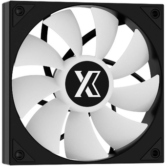  Кулер XASTRA AR400 ARGB BK LGA1851/1700/1200/115X/AM5/AM4 (TDP 220W, 4 тепл.трубки, PWM Fan ARGB 120mm , top cover with ARGB led, black h 
