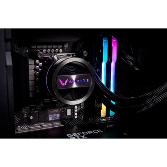  СВО Valkyrie Dragonfang 240 Black (HW GL240) / 2x120mm ARGB fans, 800-2150RPM, 80CFM, 29dBA, 250W TDP 