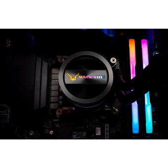  СВО Valkyrie Dragonfang 240 Black (HW GL240) / 2x120mm ARGB fans, 800-2150RPM, 80CFM, 29dBA, 250W TDP 