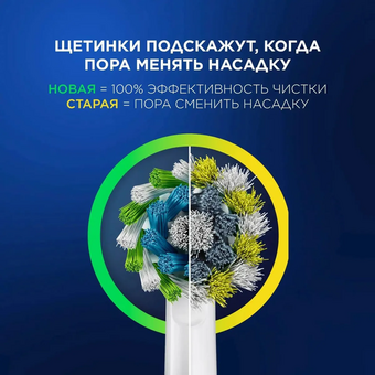  Электрическая зубная щетка Oral-B Vitality Pro 80813151 насадки 2шт, черный 