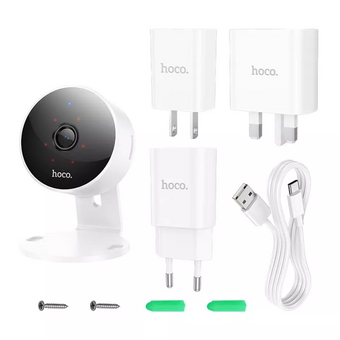  Камера видеонаблюдения HOCO D7 Indoor HD camera EU белый 