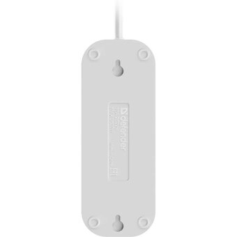  Сетевой удлинитель Defender R330 (99372) 3м, белый 