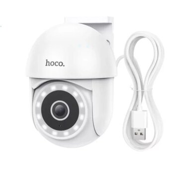  Камера видеонаблюдения HOCO D2 outdoor PTZ HD camera EU белый 