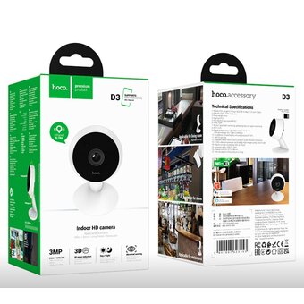  Камера видеонаблюдения HOCO D3 Indoor HD camera EU белый 