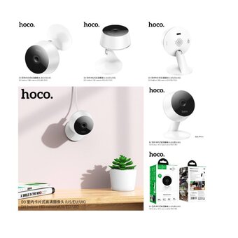  Камера видеонаблюдения HOCO D3 Indoor HD camera EU белый 