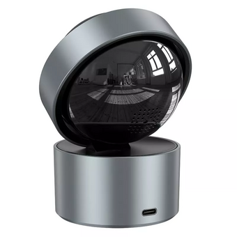  Камера видеонаблюдения HOCO D5 Indoor PTZ HD camera EU silvery gray 