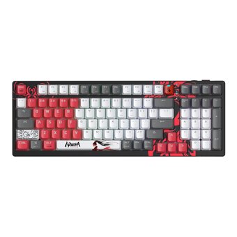  Клавиатура A4Tech Bloody WS98 Naraka серый/красный 