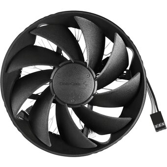  Кулер Deepcool Gamma Hunter V2 (G-U-Hunter-ARNNNN-G-1) Soc-AM5/AM4/1200/1700/1851 черный 3-pin 21dB Al 95W 252gr Ret 