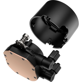  СВО PCCooler DA360 ARGB BK (DA360-BKAWXX-GL) LGA115X/1200/1700/1851/20XX /AM4/AM5 (TDP 300W, 3х120mm PWM ARGB Fan) 