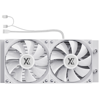  СВО XASTRA LP240 ARGB WH LGA1851/1700/1200/115X/AM5/AM4 (2x120, ARFB fan and PUMP, TDP 265W, white) RET 