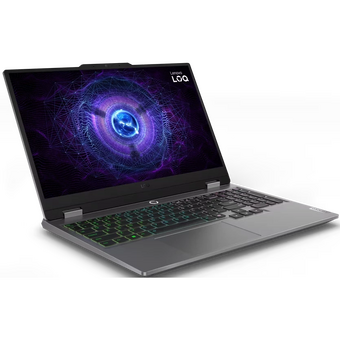  Ноутбук Lenovo LOQ 15IAX9 (83GS00EMRK) Core i5-12450HX/24Gb/SSD512Gb/RTX3050 6Gb/15.6"/IPS/FHD/NoOS/grey 
