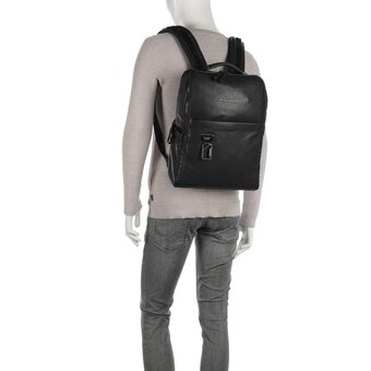  Рюкзак Piquadro Harper CA4818AP/N черный натуральная кожа 