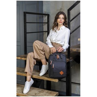  Рюкзак Brauberg Friendly (270089) черный 