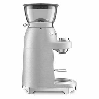  Кофемолка Smeg CGF02SSEU алюминий 