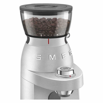  Кофемолка Smeg CGF02SSEU алюминий 