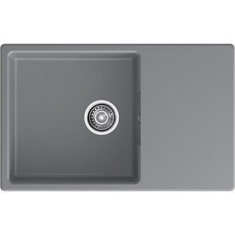  Кухонная мойка GRANFEST Urban 678L dark gray 