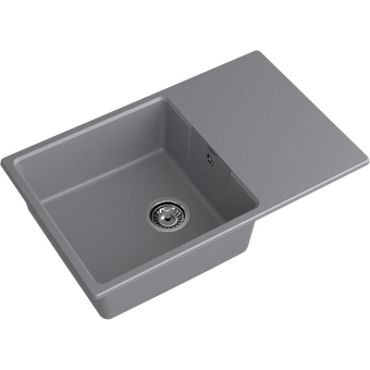  Кухонная мойка GRANFEST Urban 678L dark gray 