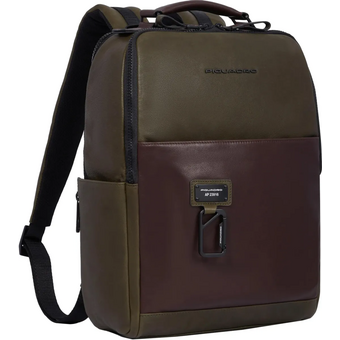  Рюкзак Piquadro Harper CA6289AP/VETM зеленый натуральная кожа 