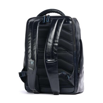  Рюкзак Piquadro Blue Square CA6593B2/BLU2 темно-синий натуральная кожа 