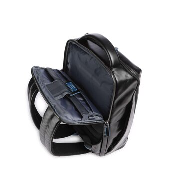  Рюкзак мужской Piquadro Blue Square CA6591B2/N черный кожа 