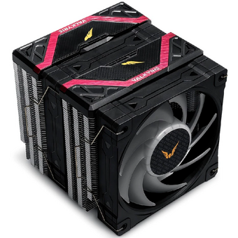  Кулер Valkyrie DL125 Vind Black (HW NA125) / 6HPx6mm, 230W TDP, 2x120mm ARGB fans, 800-1850RPM, 80CFM, 29dBA 