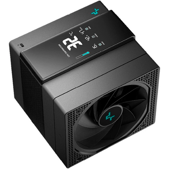  Кулер DEEPCOOL Assassin IV VC Vision LGA20XX/1700/1200/115X/AM5/AM4 (TDP 300W, PWM, Dual Fan 140mm + 120mm, Dual Heatsink, 7 Heatpipe, Copper) 