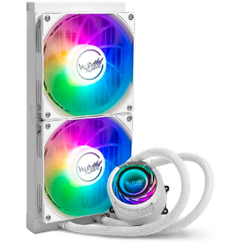  СВО Valkyrie Jarn 280 ARGB White (HW C280W) / 2x140mm ARGB fans, 500-1850RPM, 105CFM, 32dBA, 300W TDP 