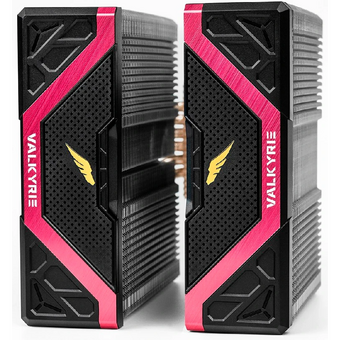  Кулер Valkyrie DL125 Vind Black (HW NA125) / 6HPx6mm, 230W TDP, 2x120mm ARGB fans, 800-1850RPM, 80CFM, 29dBA 