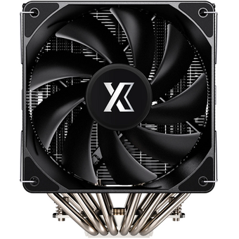  Кулер XASTRA AX620 Basic LGA1851/1700/1200/115X/AM5/AM4 (Dual Tower, TDP 265W, 6 тепл.трубок 6мм , 2xPWM 120mm black ,медное основание) RET 