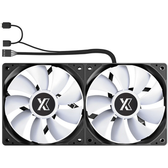  СВО XASTRA LM240 ARGB BK LGA LGA1851/1700/1200/115X/AM5/AM4 (2x120 ARFB fan, TDP 265W, black) RET 
