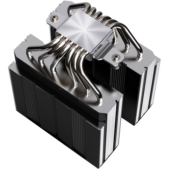 Кулер XASTRA AX620 Basic LGA1851/1700/1200/115X/AM5/AM4 (Dual Tower, TDP 265W, 6 тепл.трубок 6мм , 2xPWM 120mm black ,медное основание) RET 