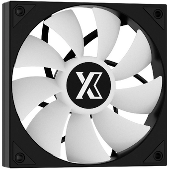 Кулер XASTRA AR400 FRGB BK LGA1851/1700/1200/115X/AM5/AM4 (TDP 220W, 4 тепл.трубки ,PWM Fan FRGB 120mm , top cover with FRGB led, black) 
