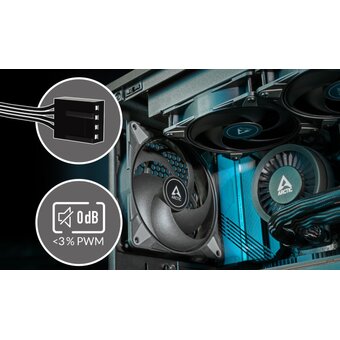  Вентилятор ARCTIC P14 Max (Black) - 5 Pack (ACFAN00290A) 