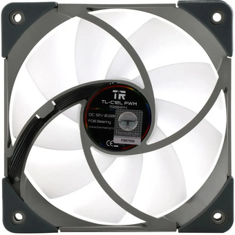  Вентилятор Thermalright TL-C12L 120х120x25 черный 4-pin 25.6дБ Ret 