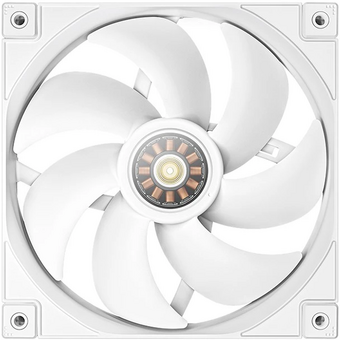  Вентилятор DEEPCOOL FT14 WH 140x140x25мм (PWM, White LED, белый, 500-1650об/мин) Color BOX 