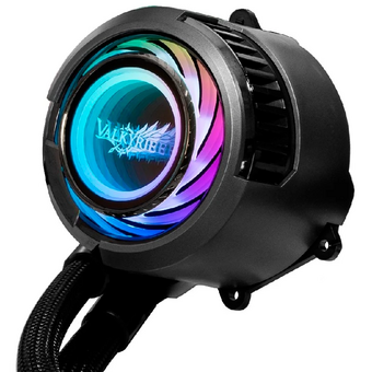  СВО Valkyrie Jarn 360 ARGB Black (HW C360) / 3x120mm ARGB fans, 700-1850RPM, 75CFM, 34dBA, 300W TDP 