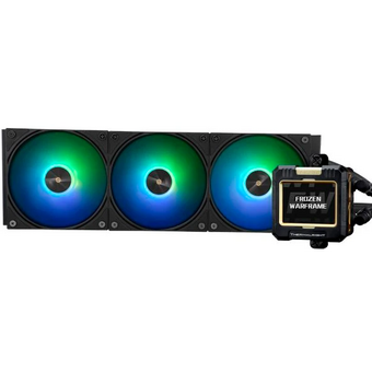  СВО Thermalright Frozen Warframe 360 ARGB (F-WFRAME-360-BL-ARGB) Soc-AM5/AM4/1200/1700/1851 черный 4-pin 29.8dB Al LCD Ret 