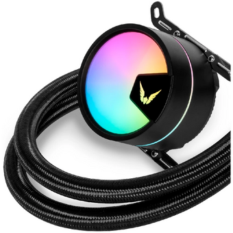  СВО Valkyrie A240 ARGB Black (HW A240) / 2x120mm ARGB fans, 800-1800RPM, 80CFM, 32.2dBA, 250W TDP 