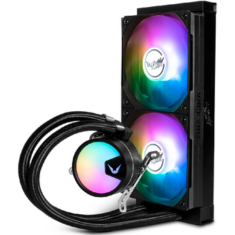  СВО Valkyrie A240 ARGB Black (HW A240) / 2x120mm ARGB fans, 800-1800RPM, 80CFM, 32.2dBA, 250W TDP 