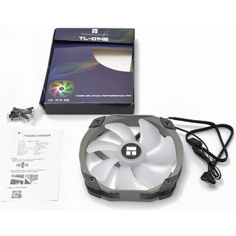  Вентилятор Thermalright TL-D14S ARGB 140х152x27 черный 4-pin 25.6дБ (TL-D14S-ARGB) Ret 