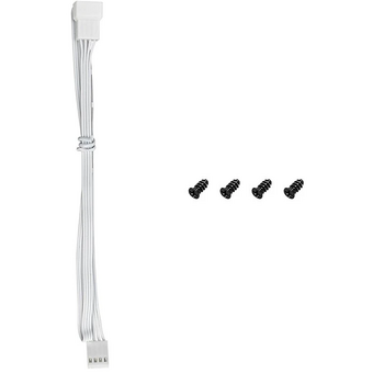  Вентилятор DEEPCOOL FT14 WH 140x140x25мм (PWM, White LED, белый, 500-1650об/мин) Color BOX 