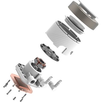  СВО ID-COOLING FX240 INF White LGA1700/1200/115X/AM4/AM5 (TDP 300W, ARGB Fan and Pump, PWM, Dual Fan 120mm, белый) RE 