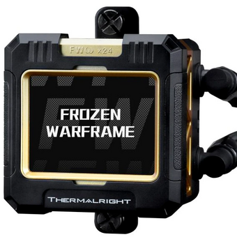  СВО Thermalright Frozen Warframe 360 ARGB (F-WFRAME-360-BL-ARGB) Soc-AM5/AM4/1200/1700/1851 черный 4-pin 29.8dB Al LCD Ret 