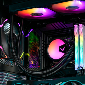  СВО Valkyrie A240 ARGB Black (HW A240) / 2x120mm ARGB fans, 800-1800RPM, 80CFM, 32.2dBA, 250W TDP 